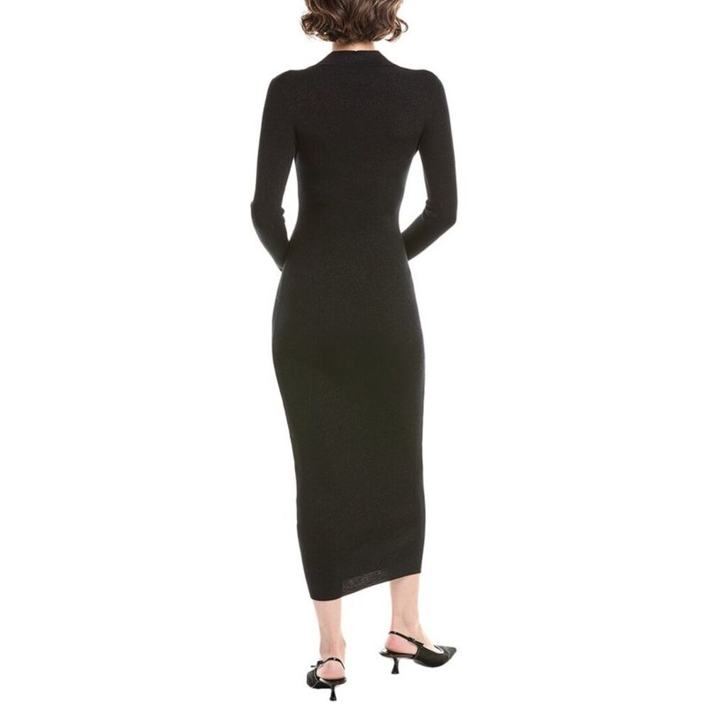 Max Mara Womens  Frais Knitted Dress, Black - Picture 2 of 3
